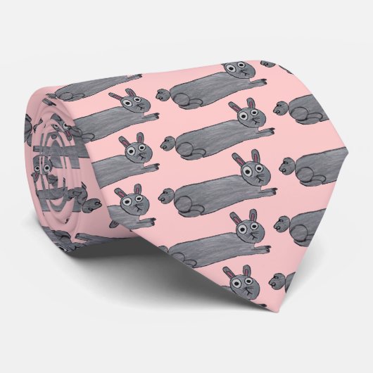 Cravate triste de lapin (Roulé)