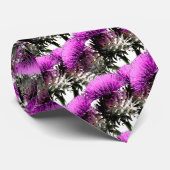 Cravate Trois chardons écossais (Roulé)