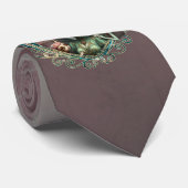 Cravate Trois fées, les compagnons du coeur magique. (Roulé)