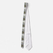 Cravate trois fleurs blanches (Dos)
