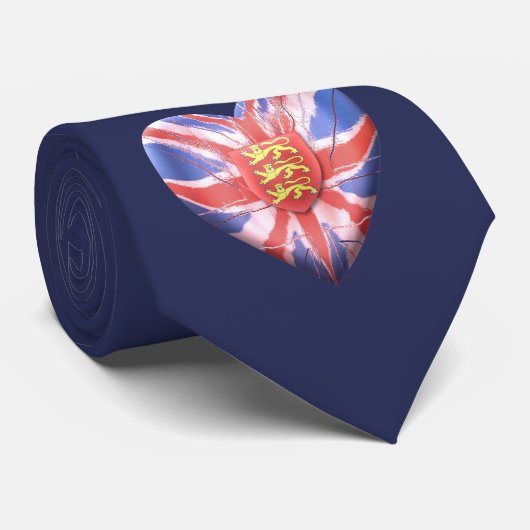 Cravate Trois lions (Roulé)