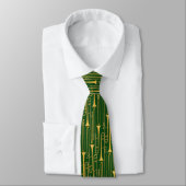 Cravate Trombone (vert) (Attaché)