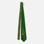 Cravate Trombone (vert) (Dos)