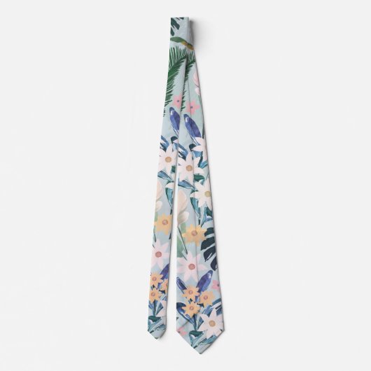 Cravate Tropcal Foliage (Dos)