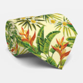 Cravate Tropical Hawaïen Surrender (Roulé)
