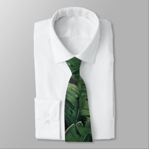 Cravate Tropical Mariage Col Palmier 2