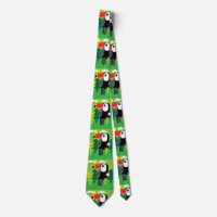 Cravate tropical Toucan