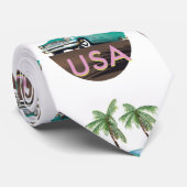Cravate Tropical USA (Roulé)