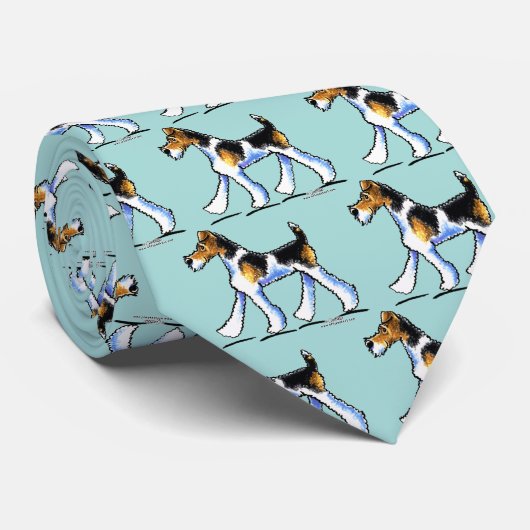 Cravate Trot de Wire Fox (Roulé)