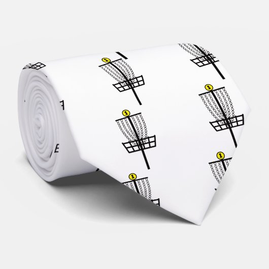 Cravate Trou de golf de disque (Roulé)