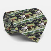 Cravate Troupeau de bovins (Roulé)
