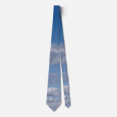 Cravate troupeau de nuages sur le ciel bleu (Devant)