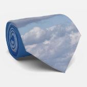 Cravate troupeau de nuages sur le ciel bleu (Roulé)