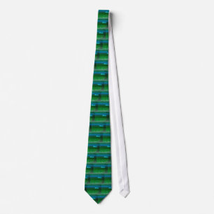 Cravate Truite arc-en-ciel pourchassant une mouche