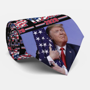 Cravate Trump 2020 Gardez l'Amérique grande