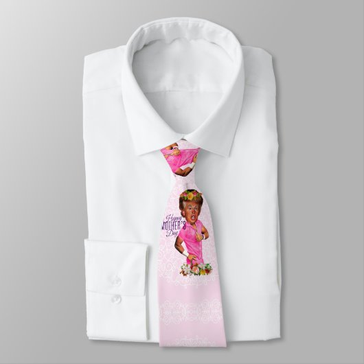 Cravate trump, jour des mères heureuses (Attaché)