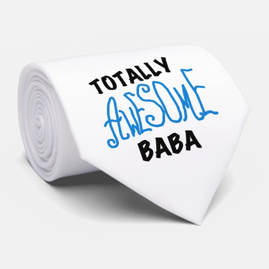 Cravate Tshirts et cadeaux Baba absolument géniaux (Roulé)