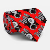 Cravate Tuba et texte (Roulé)