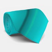 Cravate Tubes abstraits dans Teal (Roulé)