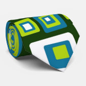 Cravate Tuile empilée rétro (Roulé)