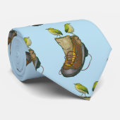 Cravate Tuke en métal sur une botte de randonnée (Roulé)