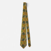Cravate Tulip et Lily Motif (par William Morris) (Devant)