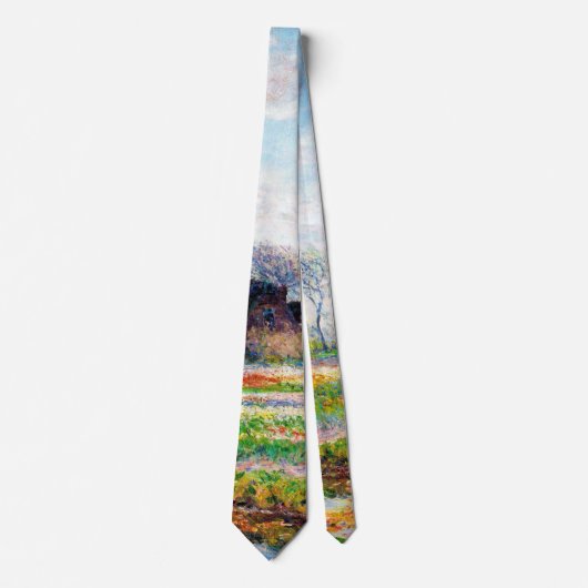 Cravate Tulip Fields dans les Pays-Bas, Monet (Devant)