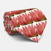 Cravate Tulipe rose (Roulé)