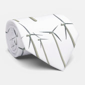 Cravate Turbines éoliennes (Roulé)