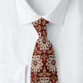 Cravate Turc Bourgogne du XVIIe siècle blanc