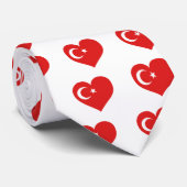 Cravate Turkiye Love (Roulé)