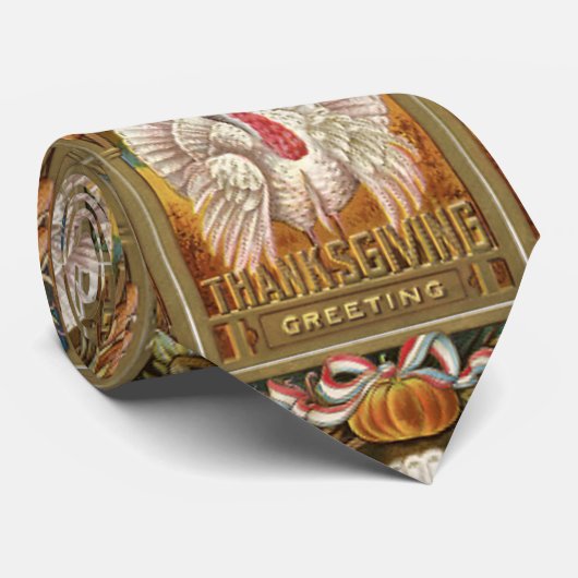 Cravate Turquie blanche (Roulé)