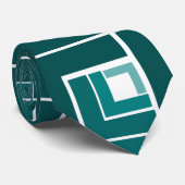 Cravate Turquoise Topsy Turvy (Roulé)