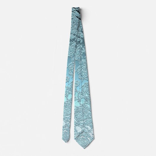 Cravate Turquoise Turquoise Vert Élégant Mariage formel (Dos)
