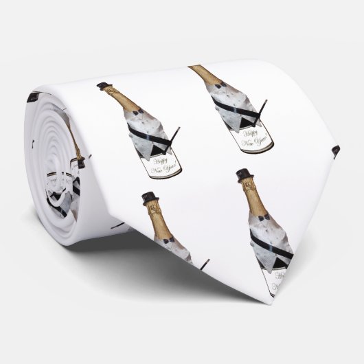 Cravate Tuxedo Champagne Necktie (Roulé)