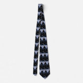 Cravate Tuxedo requin personnalisé classe lunettes de sole (Dos)