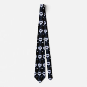 Cravate Tuxedo requin personnalisé classe lunettes de sole