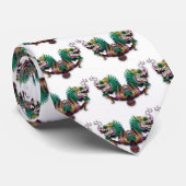 Cravate Twin Dragons (Roulé)
