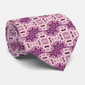 Cravate Twista rose (Roulé)