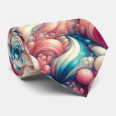 Cravate Twisted Cotton Candy (Roulé)