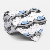 Cravate UFO !  Personnalisable ! (Roulé)