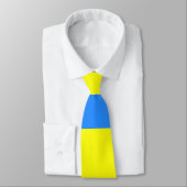 Cravate Ukraine Drapeau bleu jaune Thunder_Cove (Attaché)