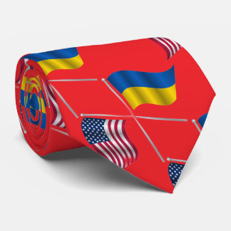 CRAVATE UKRAINE ÉTATS-UNIS   COLLIER DE TIE