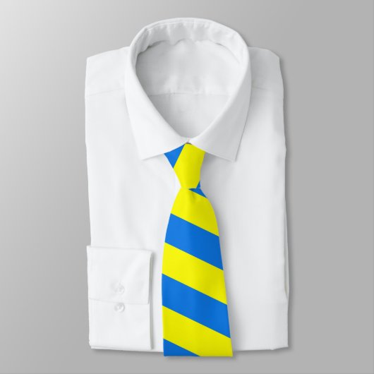 Cravate Ukraine Plain Flag Tie (Attaché)