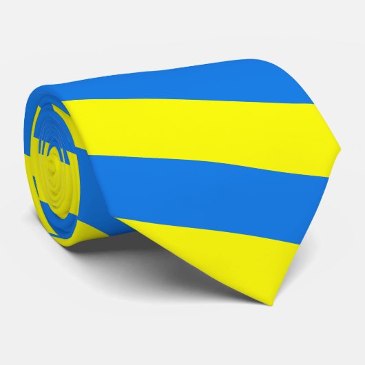 Cravate Ukraine Plain Flag Tie (Roulé)