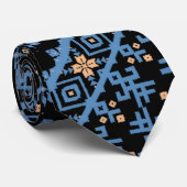 Cravate Ukrainian traditional vushuvanka folk art. (Roulé)