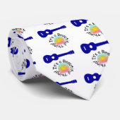 Cravate Ukulélé : C'est une belle chose (Roulé)