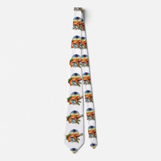 Cravate ukulele de homard (Devant)