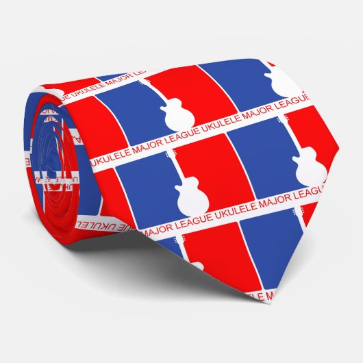 Cravate Ukulélé de ligue (Roulé)