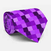 Cravate Un affichage pourpre (Roulé)